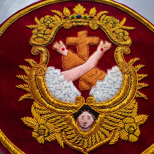 Insignia bordada a mano personalizada, nueva insignia bordada hecha a mano para Christian - Product Image 4