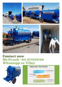 Machine à battre le riz de haute qualité et durable, très vendue, machine à battre le riz du Vietnam, machine agricole - Product Image 6