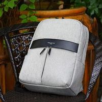 Sac à dos pour ordinateur portable écologique et imperméable avec fermeture à glissière en polyester 900D, compatible avec les ordinateurs portables de 15 pouces