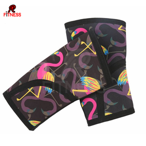 Genouillère de musculation sur mesure, protection flexible en Spandex et Nylon de 7 mm, épaisse et résistante pour la force athlétique - Product Image 6