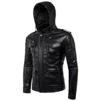 Veste de moto en cuir de vachette de luxe classique pour homme, de qualité supérieure, coupe-vent, écologique, avec fermeture éclair, service OEM