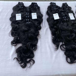 วิกต่อผมมนุษย์แบบตรงและแบบหยักธรรมชาติจากคนเวียดนาม - Product Image 1