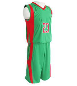 Wholesale Best Quality Custom Sublimation Print Basketball Uniform Professional Set Breathable Plus Size 100% Polyester - Product Image 5