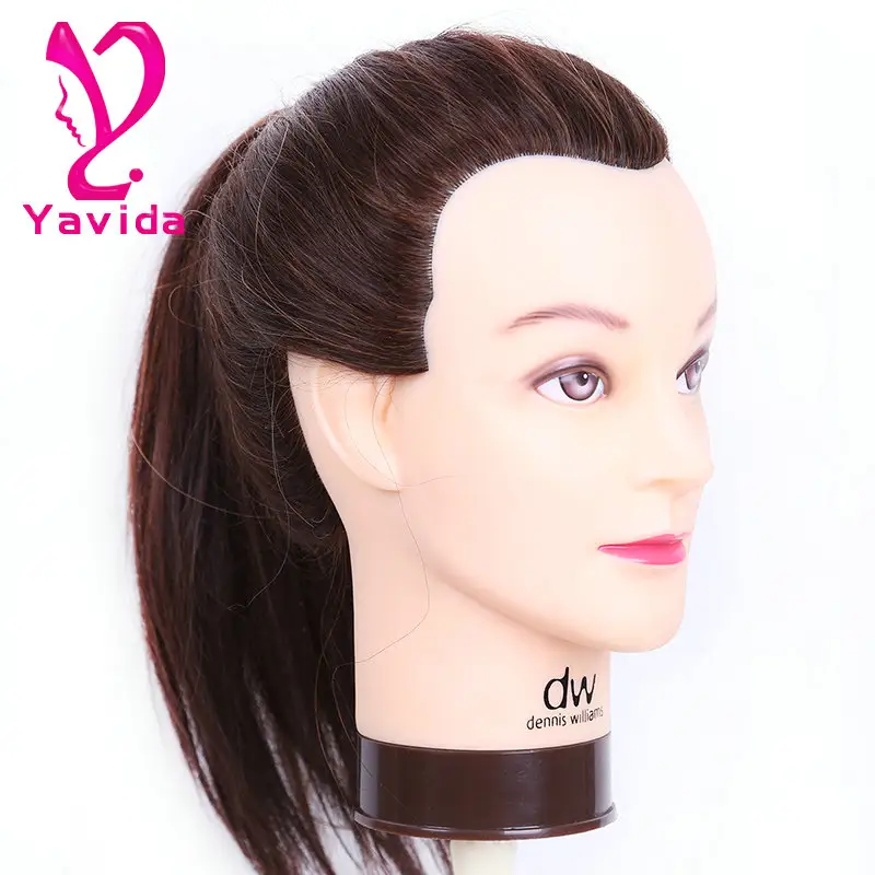 Оптовая цена, тренировочная головка BeautymaxHair из человеческих волос