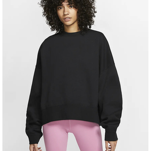 OEM 2026 High Quality Long Sleeve Crew Neck Solid Streetwear Clothing <b>Women</b> Custom Sweatshirt Long Sleeve - Product Image 1