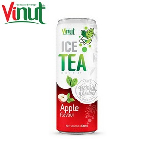 320 ml Green Iced <b>Tea</b> Apple Original Taste OEM ODM Private Label Beverage Manufacturer - Product Image 1