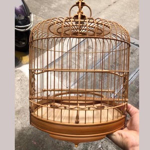 Cage pour les perroquets de maison et le jardin, cage en bambou pour les oiseaux - Product Image 3