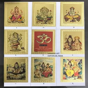 printed holy symbols stickers magnets indian gods om
