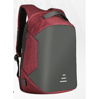 Sac à dos avec chargeur USB, Anti-vol, pour ordinateur portable intelligent, grande capacité, multifonction, Nylon, rose, doux, mode, noir, étanche
