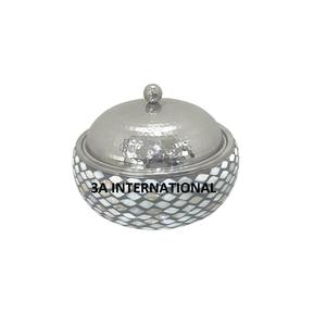 Royal Look Home Hotel Restaurant Utilisation Incrustation d'os Finition Casseroles arrondies isolées à double paroi servant une marmite - Product Image 1