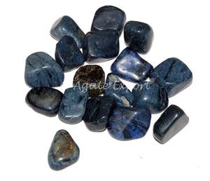 Pierre semi-précieuse indienne artisanale pierres de Sodalite de haute qualité dégringolées - Product Image 1