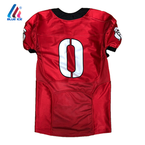 Camiseta de Fútbol Americano Personalizada al por Mayor para Adultos, de Alta Calidad, Unisex, de Poliéster/Algodón, Transpirable, Talla Grande, de Secado Rápido - Product Image 6