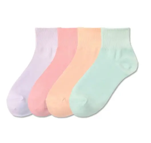 Wholesales meias femininas cores pastel, feitas na coréia