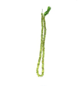 Cadena de Peridoto Facetado en Forma Redonda - Product Image 1