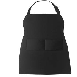 Wholesale <b>black</b> color <b>apron</b> 100% Organic Cotton 220 GSM Weight Adjustable Straps Women Home Cooking Pinafore GOTS Certified - Product Image 3