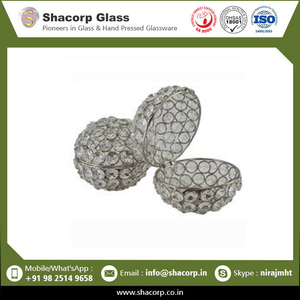 Bougie décorative de qualité supérieure dans un bol en cristal, prix du marché, provenant d'un fabricant indien - Product Image 4