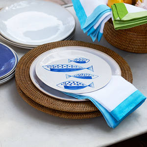 Plato Base Redondo Marrón Oscuro de Tamaño Personalizado, Manteles Individuales de Ratán, Precio Económico al por Mayor - Product Image 6