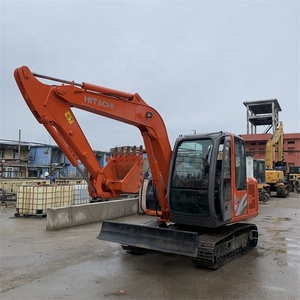 Hecho en Japón con motor Isuzu ZX60 Mini excavadoras/Usado 6 Ton 6 t 6ton zx60 Hitachi Excavadora hidráulica sobre orugas para la venta - Product Image 5