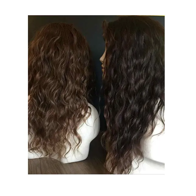 Peruca e peruca frontal com fecho de renda transparente HD 100% cabelo humano cru indiano de melhor qualidade a preço barato disponível na Índia