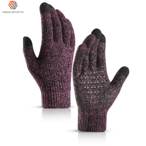 MESS SPORTS Fashion Men Women Thermal <b>Touchscreen</b> Smartphone Texting Driving Cycling Checked Cotton Winter <b>Gloves</b> - Product Image 3