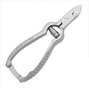 Extra Sharp Blades Nail Cutters Printed Handle Anti slip Grip 4.5 Inch Double Spring <b>Back</b> Locked With Double Spring - Product Image 3