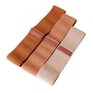 Resistance <b>Exercise</b> <b>Bands</b> Non Slip Elastic Loop Custom Colorful Pattern Heavy Duty Hip Glute Fabric PK 5 Sets Misha Sports - Product Image 5