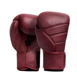 Gants de boxe personnalisés de boxeur professionnel Gants de boxe en cuir en vrac de qualité supérieure OEM/ODM acceptés - Product Image 1