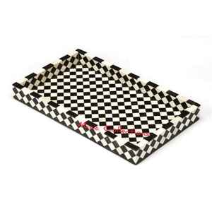 Haute vente personnalisé incrustation d'os conception plateau en bois Vintage moderne à la main plateaux de service meilleur prix directement des fabricants de l'Inde - Product Image 1