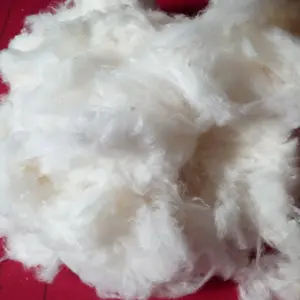 A Grade Quality 100% Comber Noil / Bleached Comber Noil Cotton From Vietnam With Best Price for spinning, filling, cotton swab..