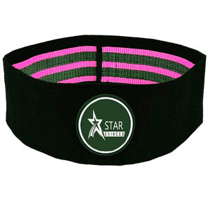 Bande d'entraînement en tissu antidérapant écologique imprimé personnalisé en usine OEM bandes de cercle de résistance à l'exercice pour l'haltérophilie - Product Image 6