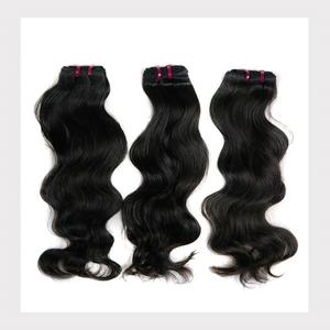 Extensiones de cabello a granel sin procesar, cabello indio virgen ondulado y liso con 100% de hueso, venta al por mayor - Product Image 3