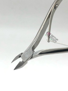 La mejor pinza de uñas para cutículas de plata de acero inoxidable personalizada con su propio logotipo y herramienta de belleza de color Nuevo producto para salón de belleza - Product Image 3