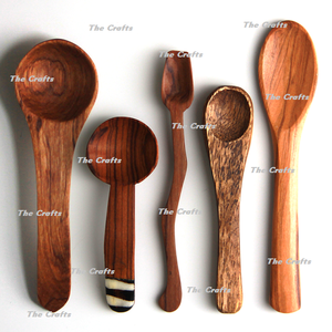 Juego de cinco cubiertos de cuchara de madera con vajilla de restaurante de la mejor calidad a precios asequibles - Product Image 5