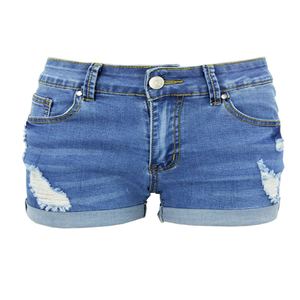 Pantalones vaqueros pantalones cortos/Bermudas pantalones de las mujeres de Bangladesh ajustados mujeres Jeans mujeres señoras niñas madre vaqueros de Denim Stretch - Product Image 2