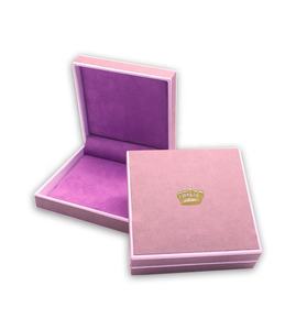 Pink Velvet Engagement <b>Ring</b> <b>Box</b> - Product Image 4