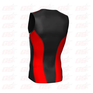 Chaleco de triatlón personalizado para hombre, camiseta sin mangas para ciclismo - Product Image 3