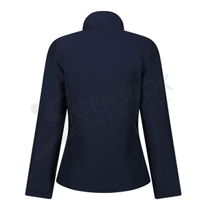 แจ็กเก็ตผู้หญิงสำหรับเดินคอปกสูง,เสื้อแจ็กเก็ตผ้าซอฟต์เชลล์น้ำหนักเบาระบายอากาศได้ดีกันลมสำหรับกิจกรรมกลางแจ้ง - Product Image 5