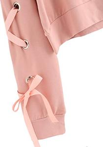 Nouveau sweat à capuche pour femme, hiver, broderie, streetwear, décontracté, manches longues, col rond, 100% coton - Product Image 4