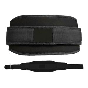 Ceinture en Nylon d'entraînement en néoprène professionnel, couleur noire, unisexe, réglable, Fitness, haltérophilie, entraînement - Product Image 1