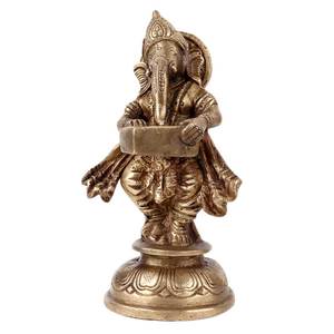 รูปปั้นทองเหลืองฮาร์โมนีเล่น,อุปกรณ์ตกแต่งของขวัญ - Product Image 1