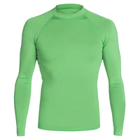 Service OEM Rash Guard MMA en Spandex/Polyester, sur mesure, séchage rapide, unisexe, manches longues