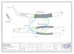 Fórceps de extracción dental - Product Image 4