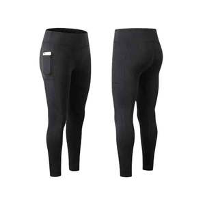 Nuevo estilo logotipo personalizado Fitness Yoga pantalones Leggings cómodo Casual Yoga desgaste mujeres entrenamiento Yoga Leggings con bolsillo - Product Image 5