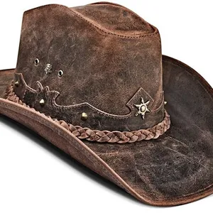 COWBOY PALM HAT, FEDORA PALM SOMBRERO - Customize color and design - For sale cheap