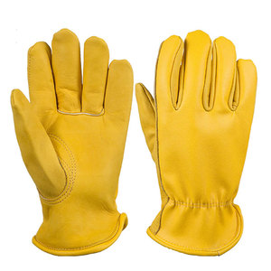 Best Sale Goatskin Leather Palm Garden Working <b>Driver</b> <b>Gloves</b> 2021 - Product Image 1