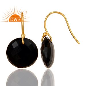 Pendientes colgantes de piedras preciosas de ónix negro Natural de Plata de Ley 925, joyería para mujer, regalo para ella - Product Image 3