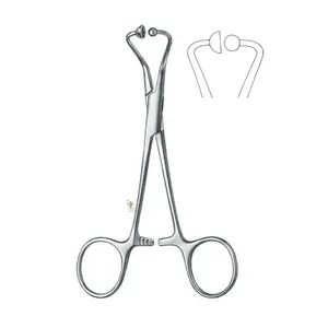 Medical Backhaus Towel Clamp with Ball and Socket 11.5cm - Surgical Forceps