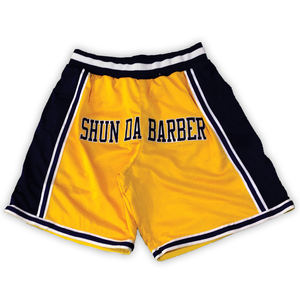Pantalones cortos informales retro de baloncesto vintage personalizados con logo bordado - Product Image 2