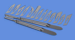 Ensemble d'instruments chirurgicaux dentaires 11 pièces Ciseaux ombilicaux Pinces de dissection Acier inoxydable allemand CE ISO DHL PK 1 an - Product Image 4