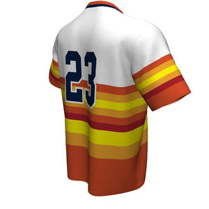Uniformes de béisbol personalizados al por mayor para hombre, camisetas de béisbol lisas de alta calidad. - Product Image 2